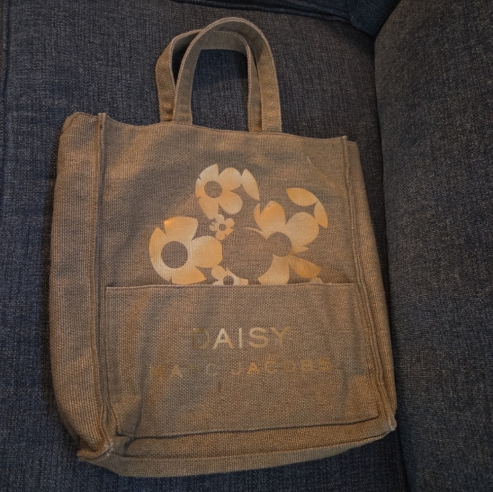 Marc Jacobs Tan Floral Tote